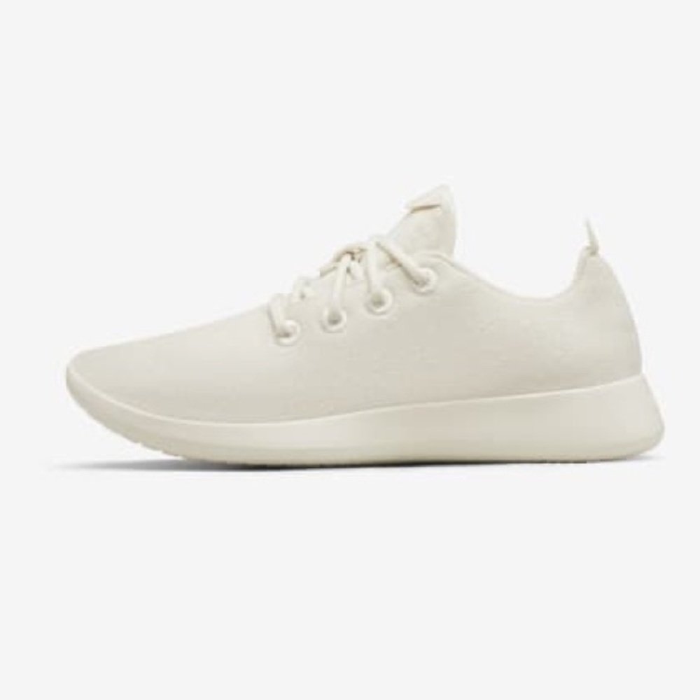 NWT Men’s Allbirds m10 white wool runners